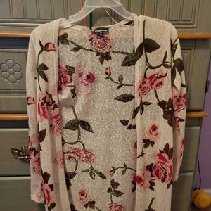 Beautiful rose cover up